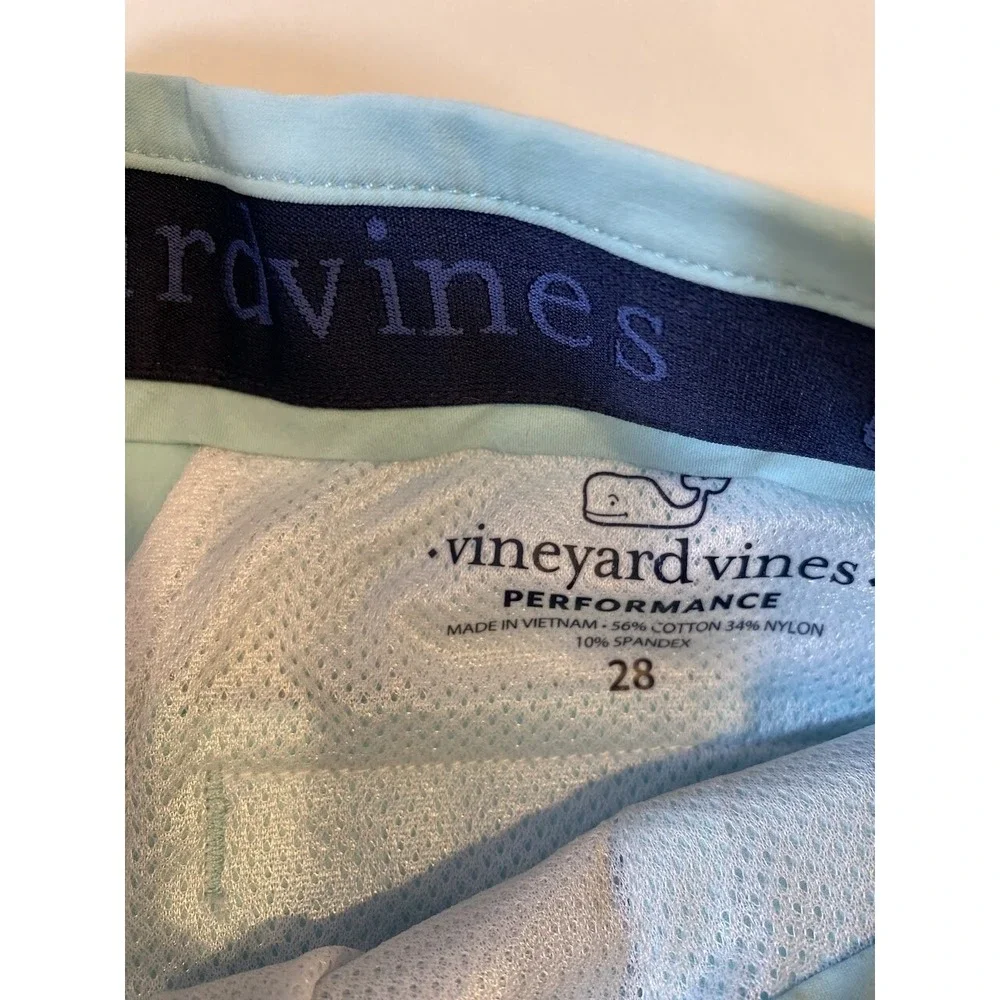 Vineyard Vines Men's 8-Inch Performance Breaker Shorts Sz 28 Blue Casual Preppy
